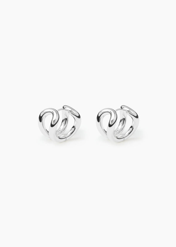 THE STEFFIE EARRINGS: SILVER