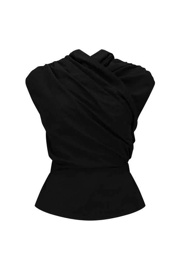 CHAIMBERLAIN TOP: BLACK