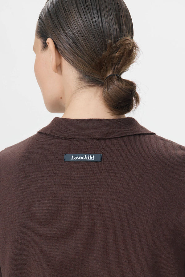 VIOLETTE TOP: CHESTNUT