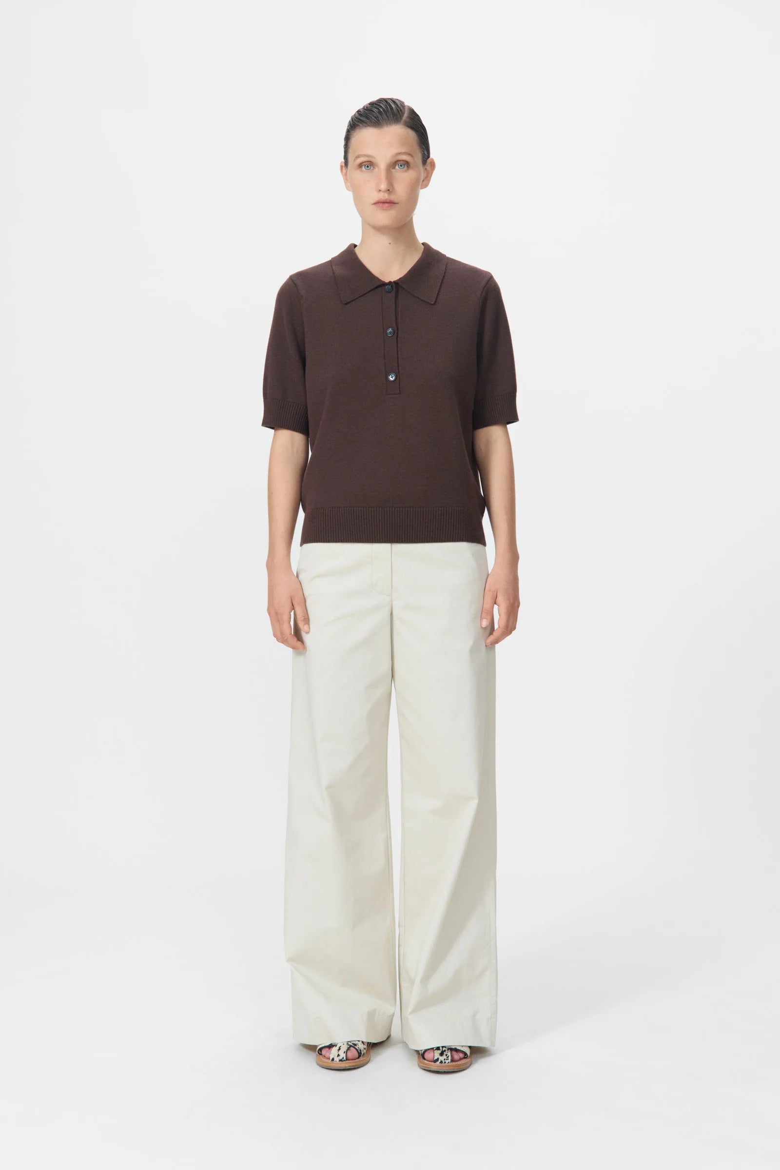 VIOLETTE TOP: CHESTNUT