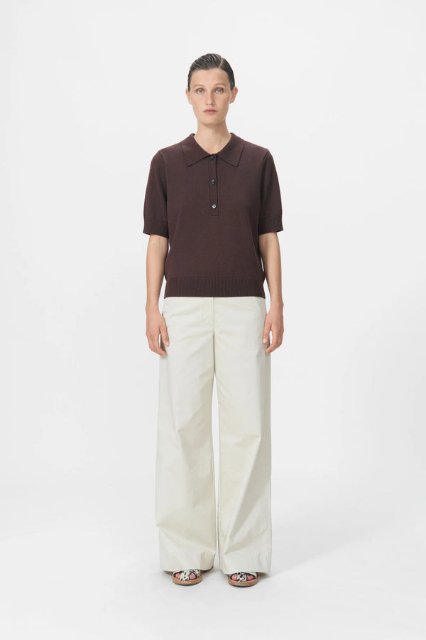 VIOLETTE TOP: CHESTNUT