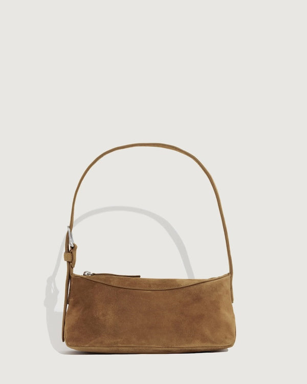 BOBBY BAG: BRUN SUEDE