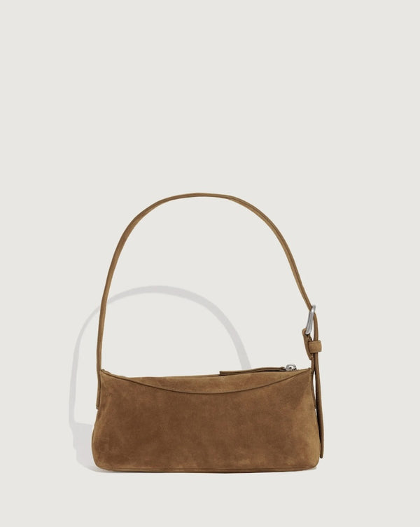 BOBBY BAG: BRUN SUEDE