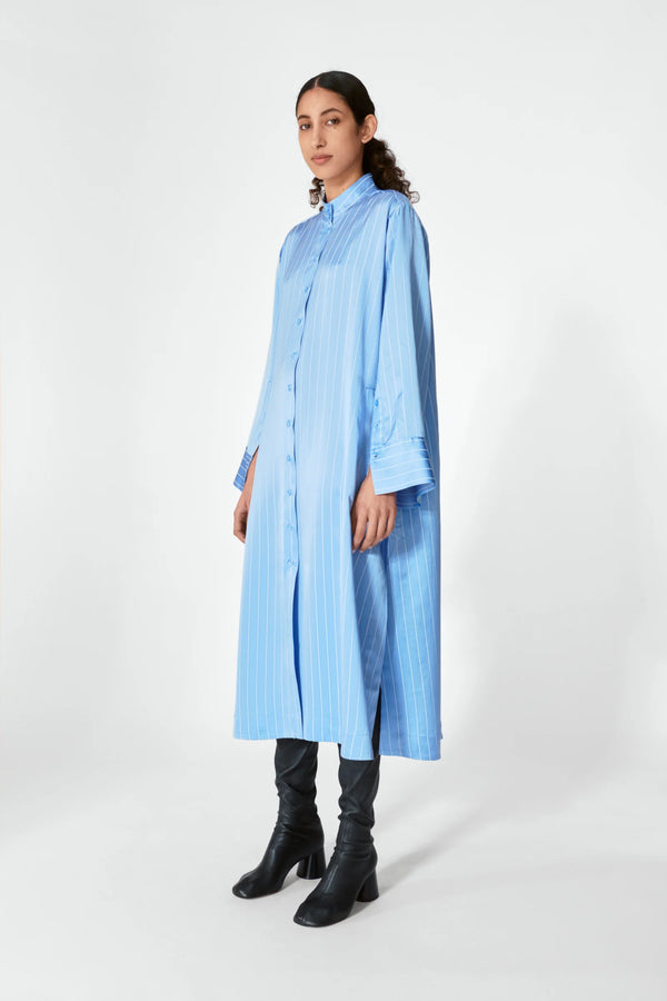 Yua Dress: Powder Blue