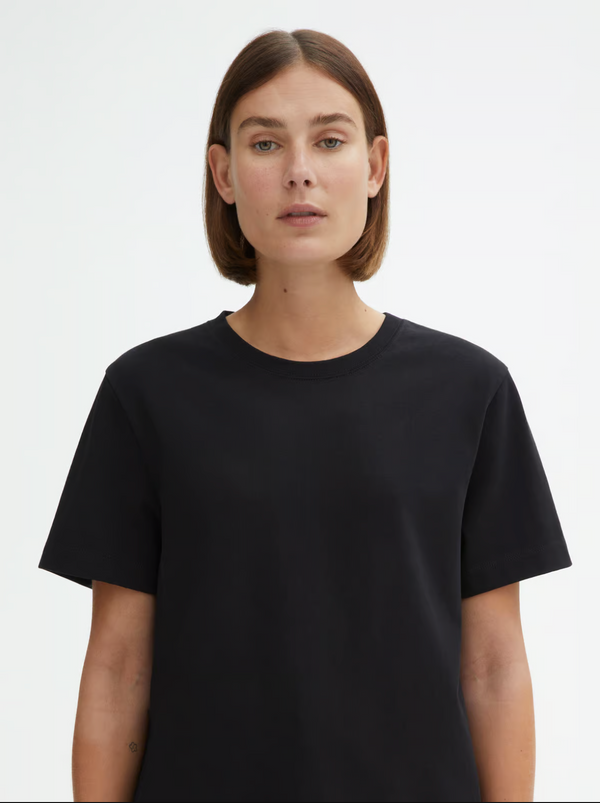 Classic Cotton T-Shirt: Black