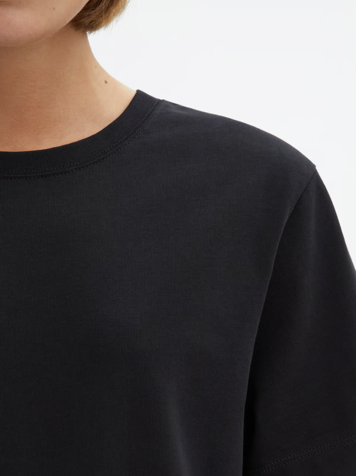 Classic Cotton T-Shirt: Black