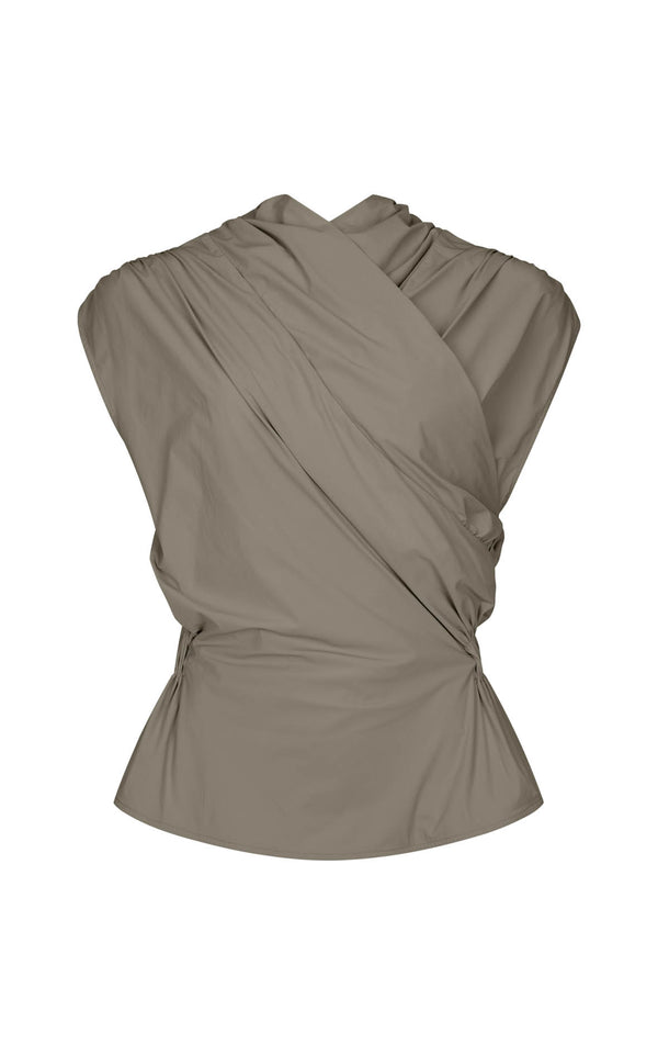 Chaimberlain Top: Shroom Tech Taffeta