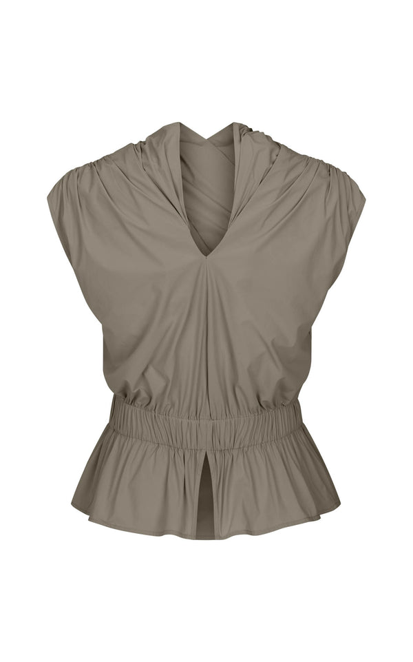 Chaimberlain Top: Shroom Tech Taffeta