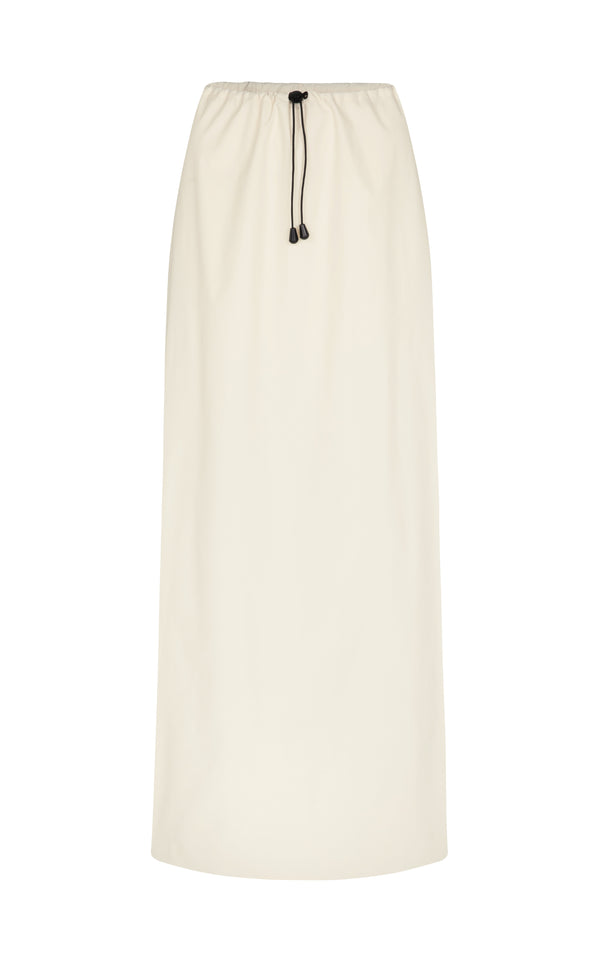 Maddi Skirt: Vanilla Tech Taffeta