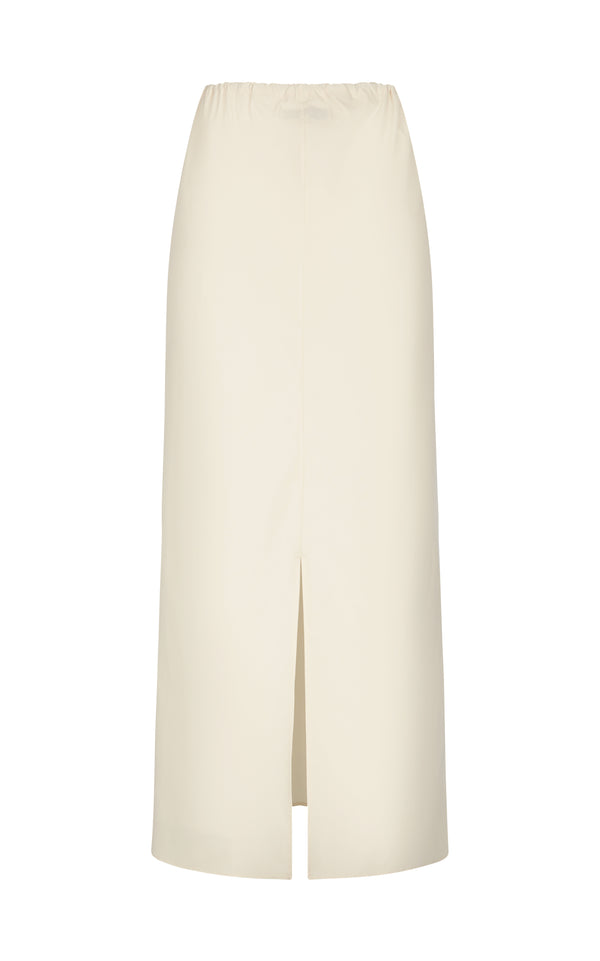 Maddi Skirt: Vanilla Tech Taffeta
