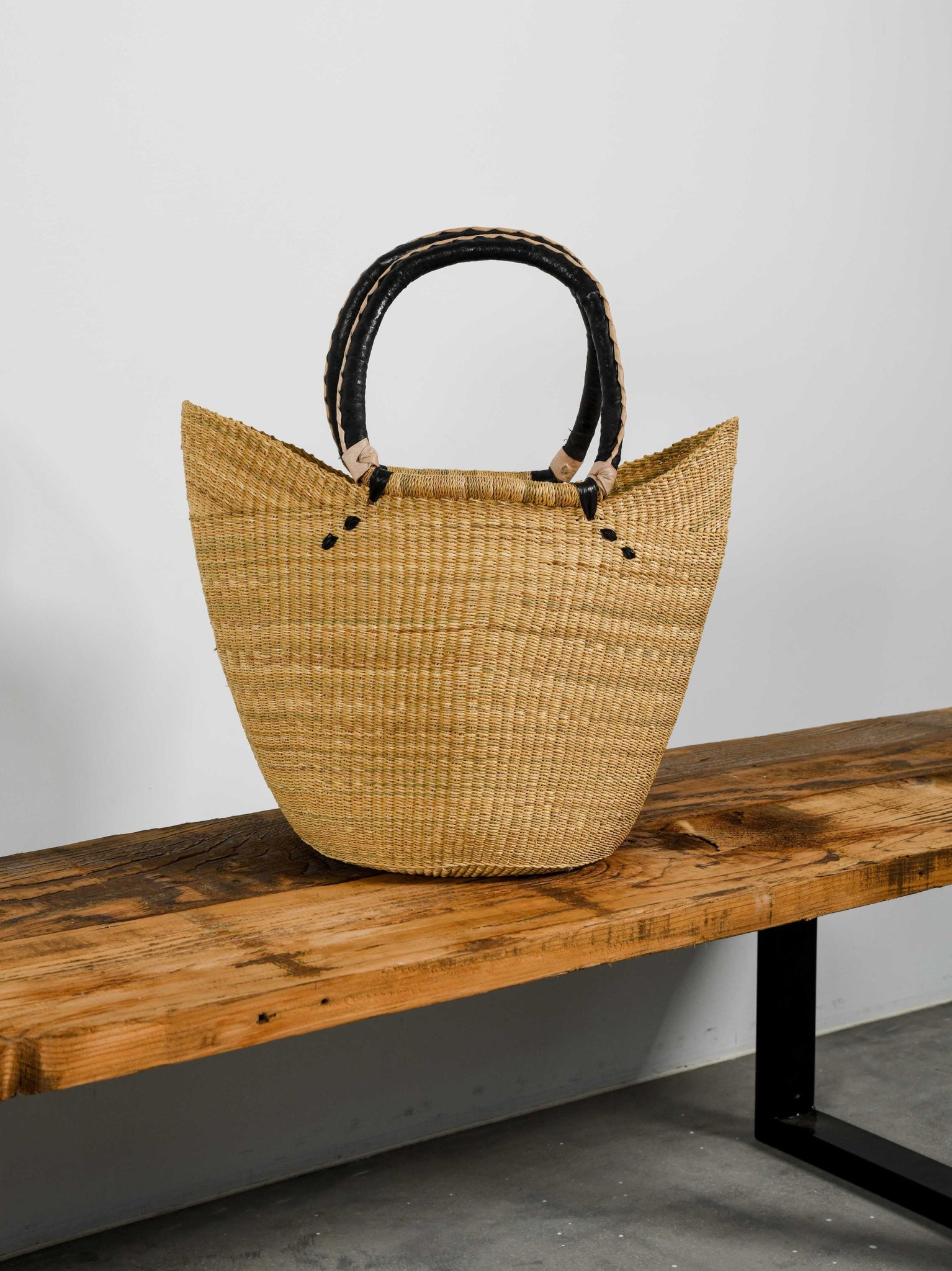 Black clearance basket purse