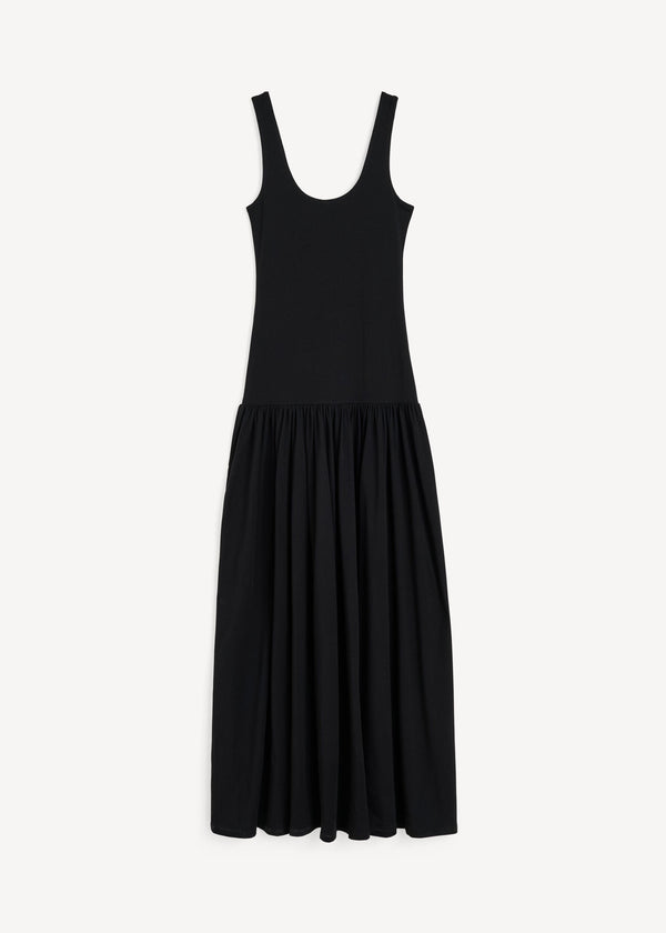 Marcielle maxi dress: black
