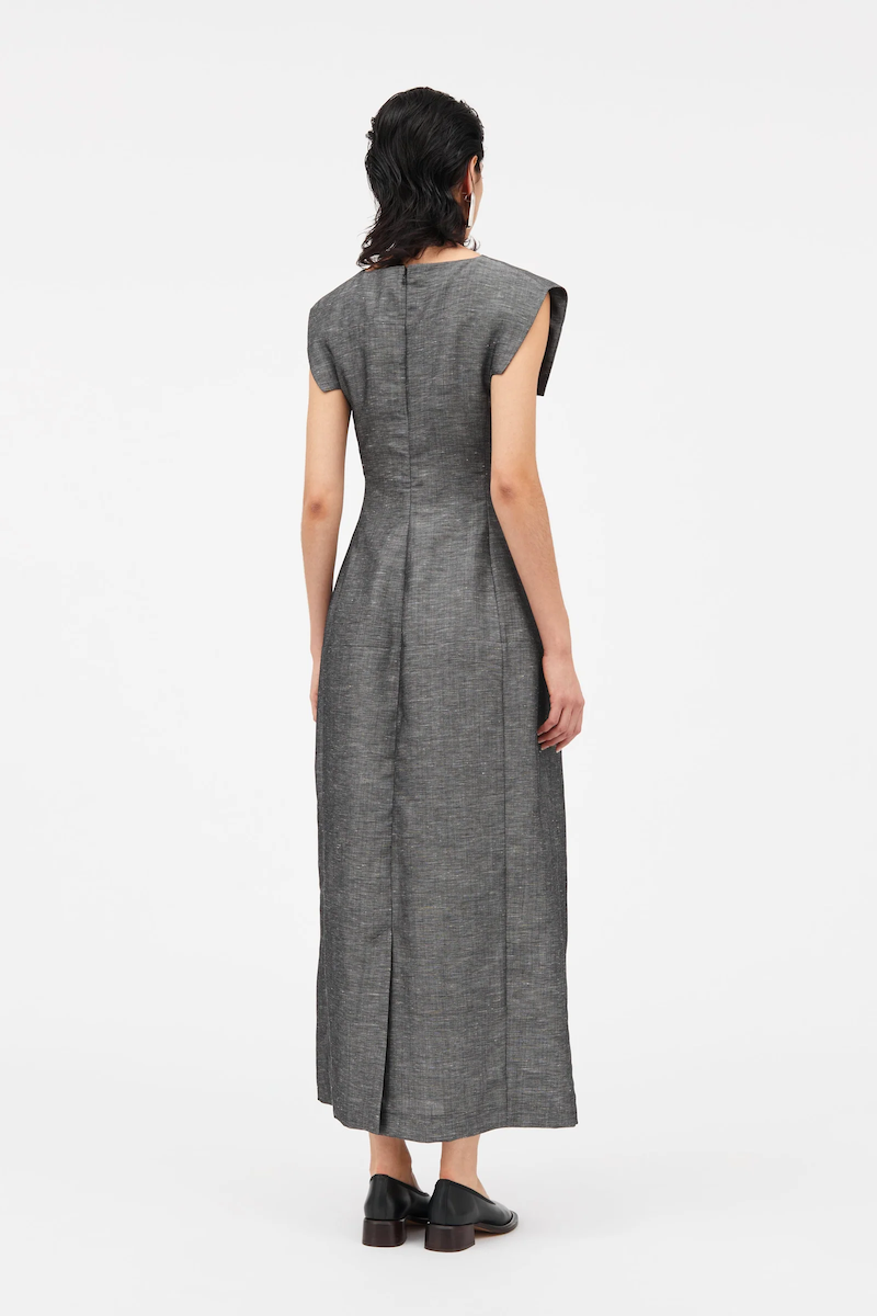 Dasi Dress: Dark Grey