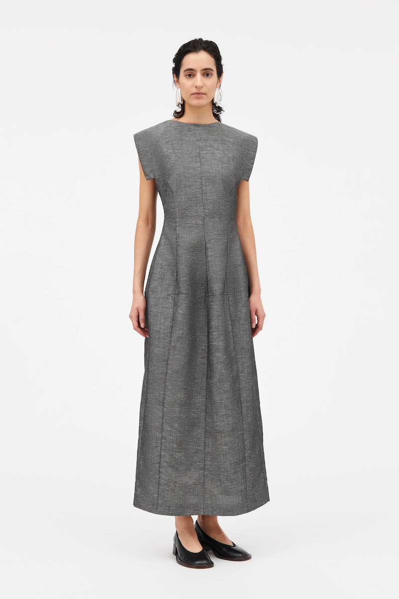 Dasi Dress: Dark Grey