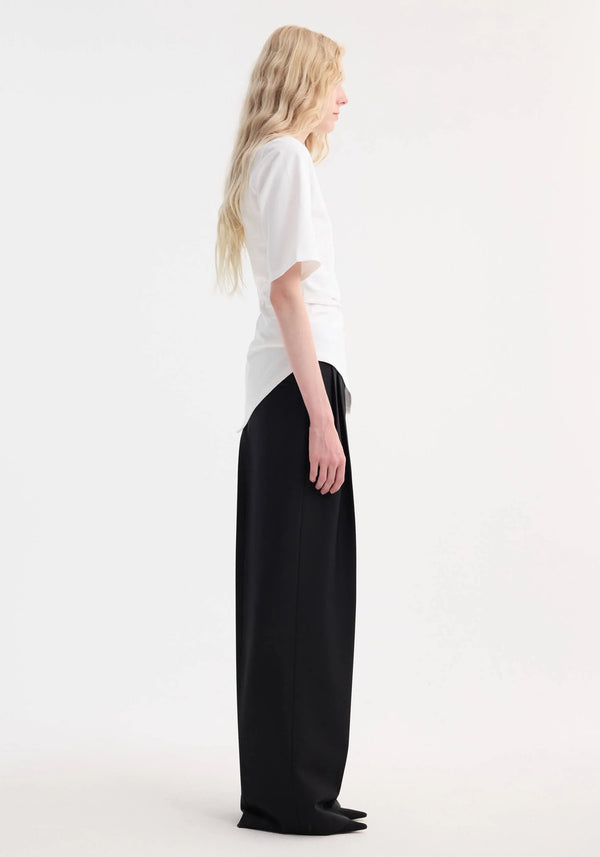 Reinvented Twisted T-shirt: Optic White