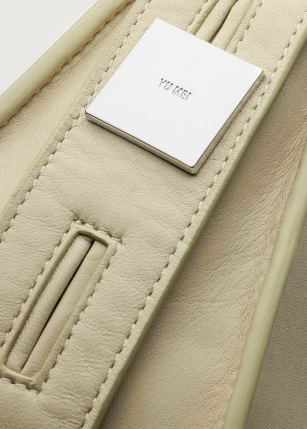 ANTONIA BAG: PUMICE LAMBSKIN