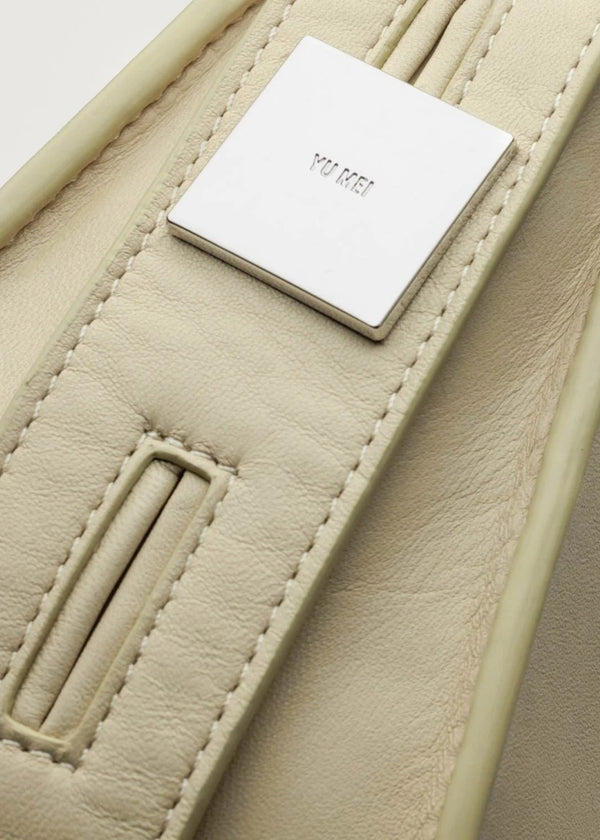 ANTONIA BAG: PUMICE LAMBSKIN