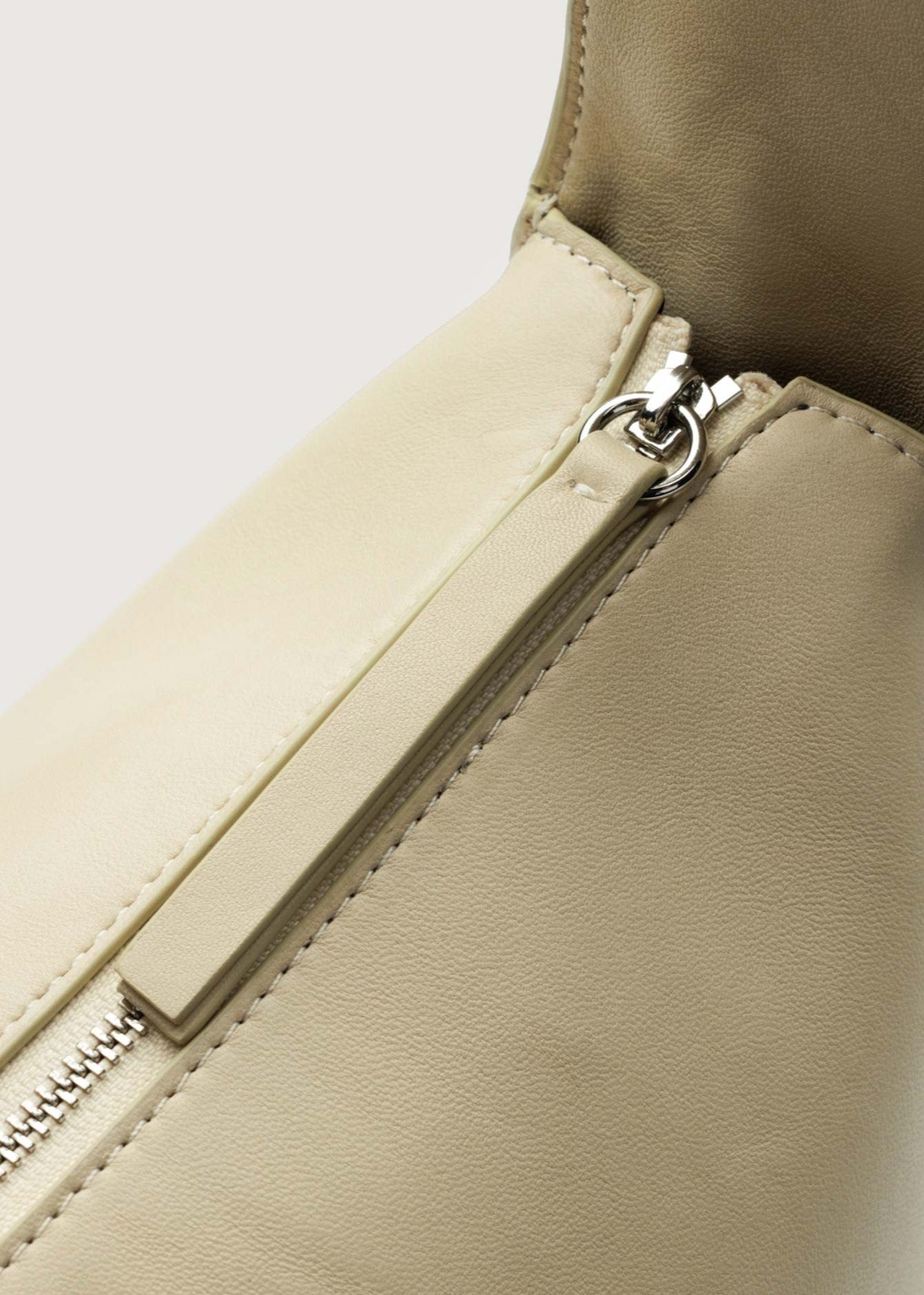 ANTONIA BAG: PUMICE LAMBSKIN