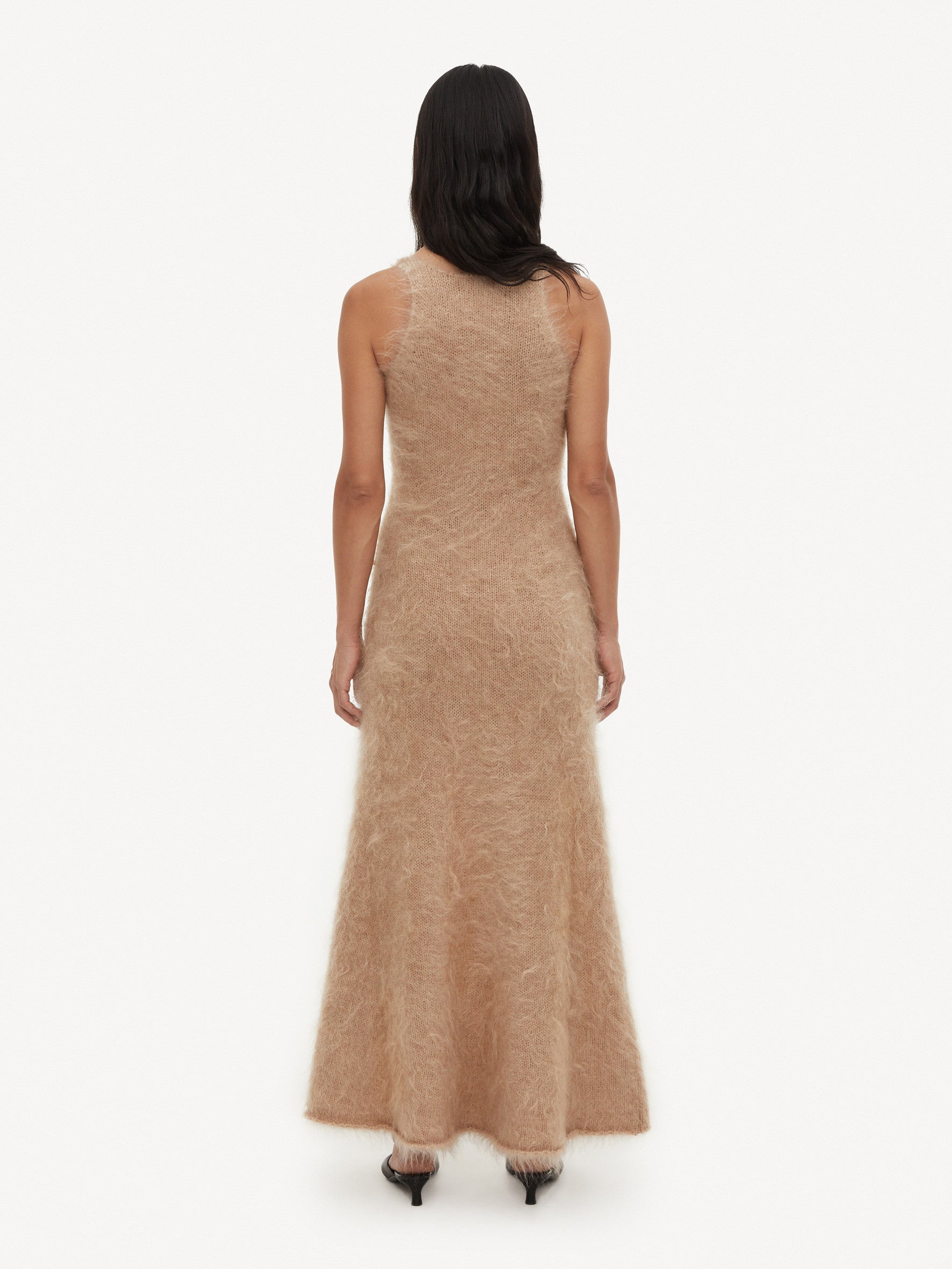 Marlee Maxi Dress: Twill Beige