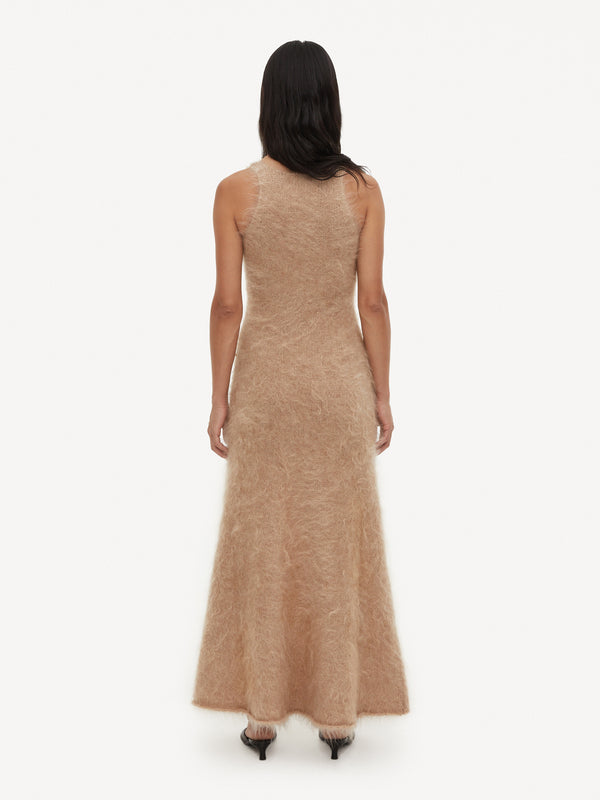 Marlee Maxi Dress: Twill Beige